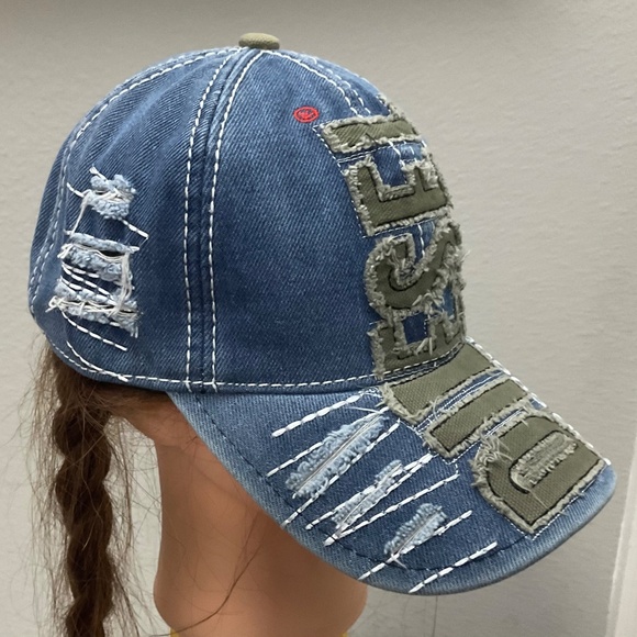 Diesel Distressed Cap . - Picture 2 of 7